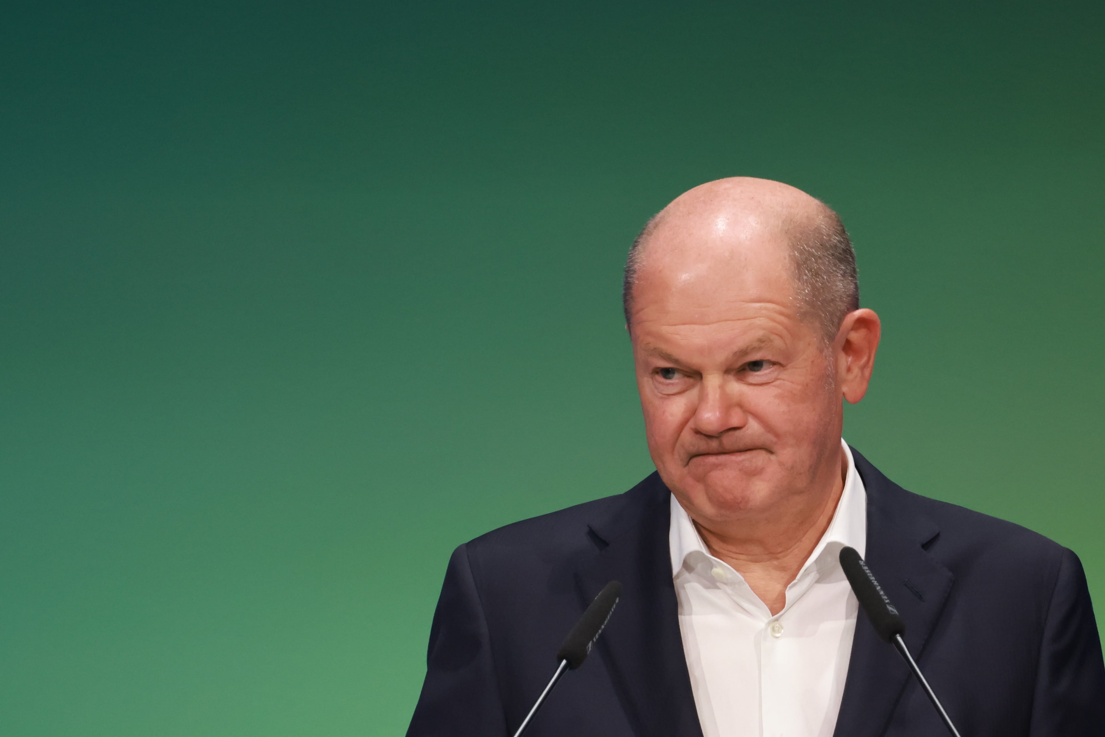 El canciller alemán Olaf Scholz en una imagen de archivo