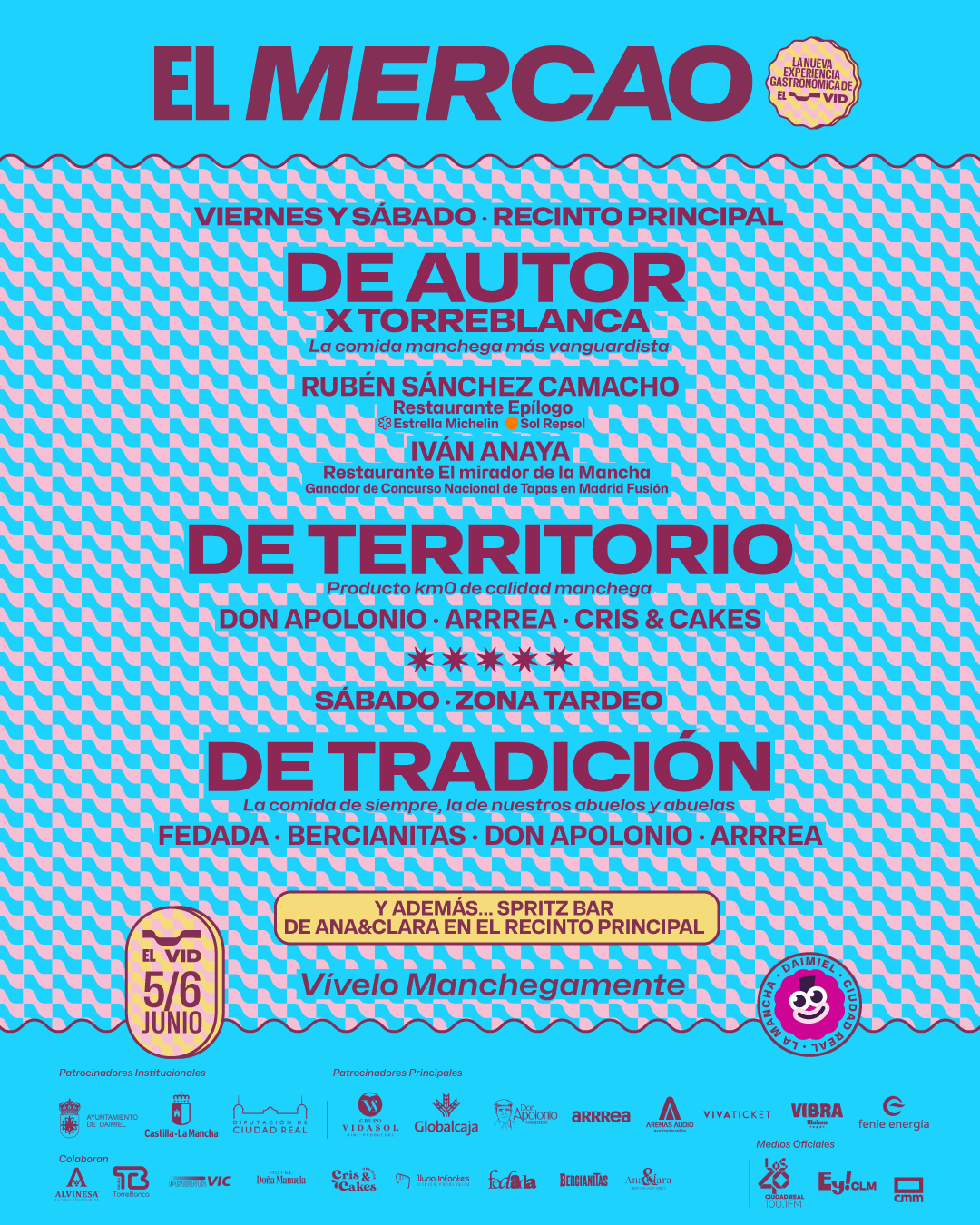 Cartel El Mercao de El VID Daimiei