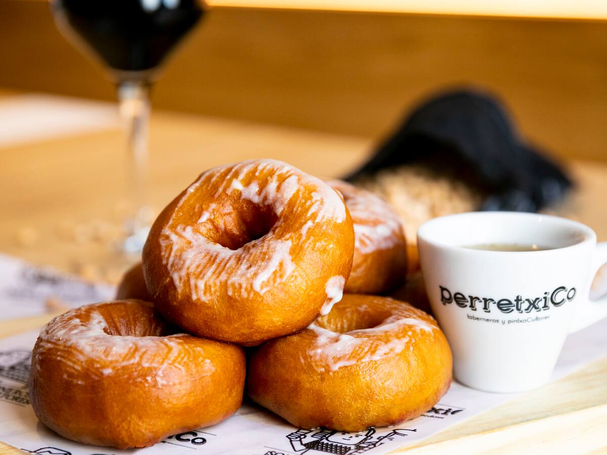 Dónut de cocido: el inesperado (y delicioso) 'girito' de una taberna vasca