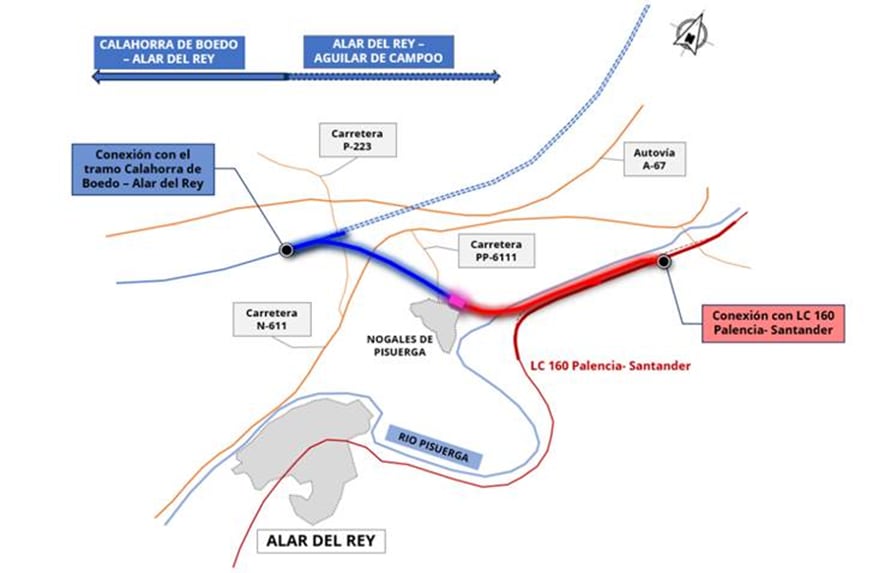 Se acelera la llegada de la alta velocidad entre Palencia y Cantabria