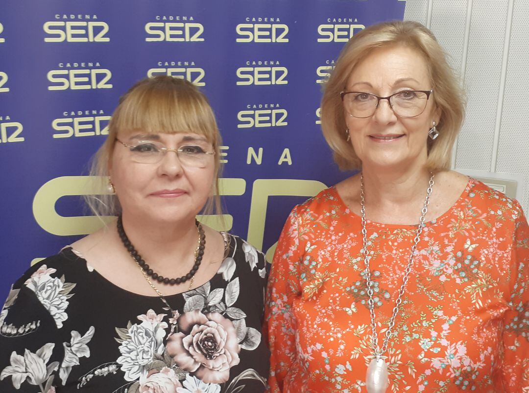 Mari Carmen Soria y María Dolores Casado.