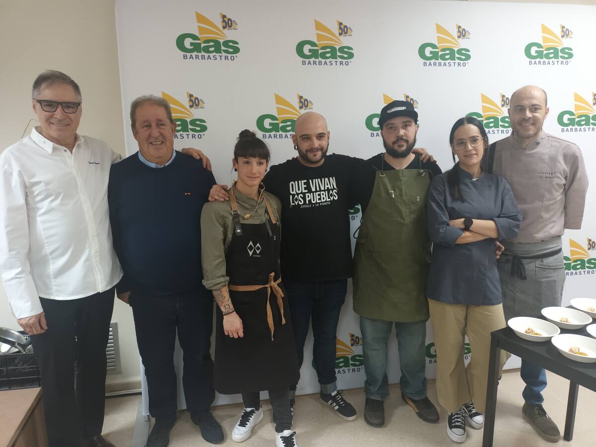 Gas Barbastro reúne a estrellas de la gastronomía en la clausura de su 50 aniversario