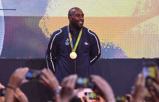 Teddy Riner ya se colgó el oro en Río de Janeiro