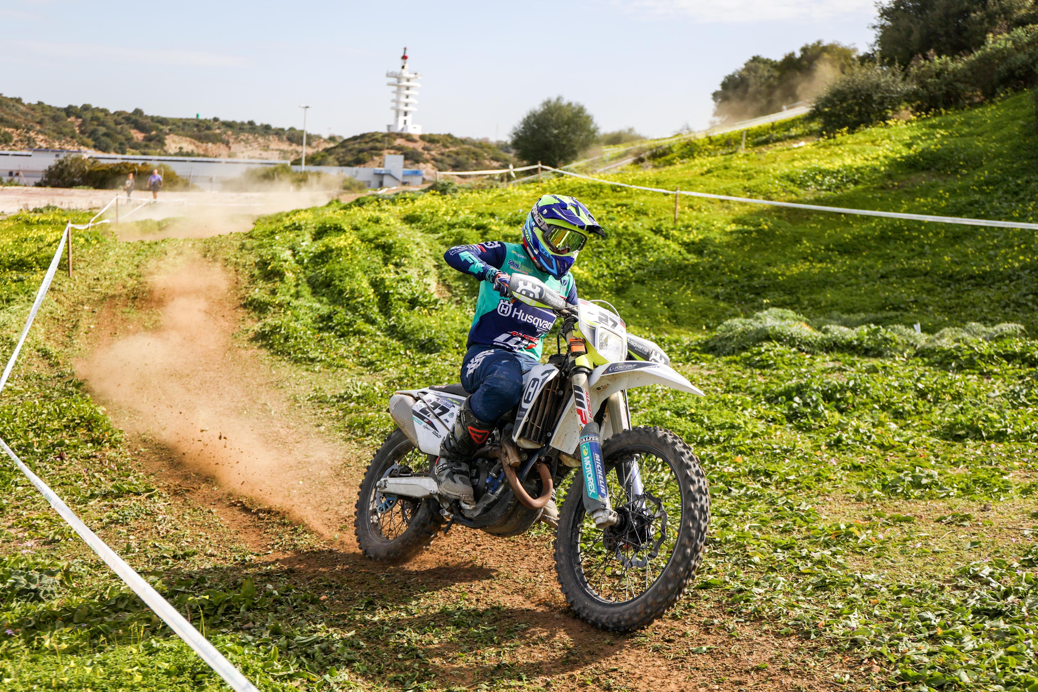 Prueba del regional de Enduro c elebrado en el Circuito de Jerez