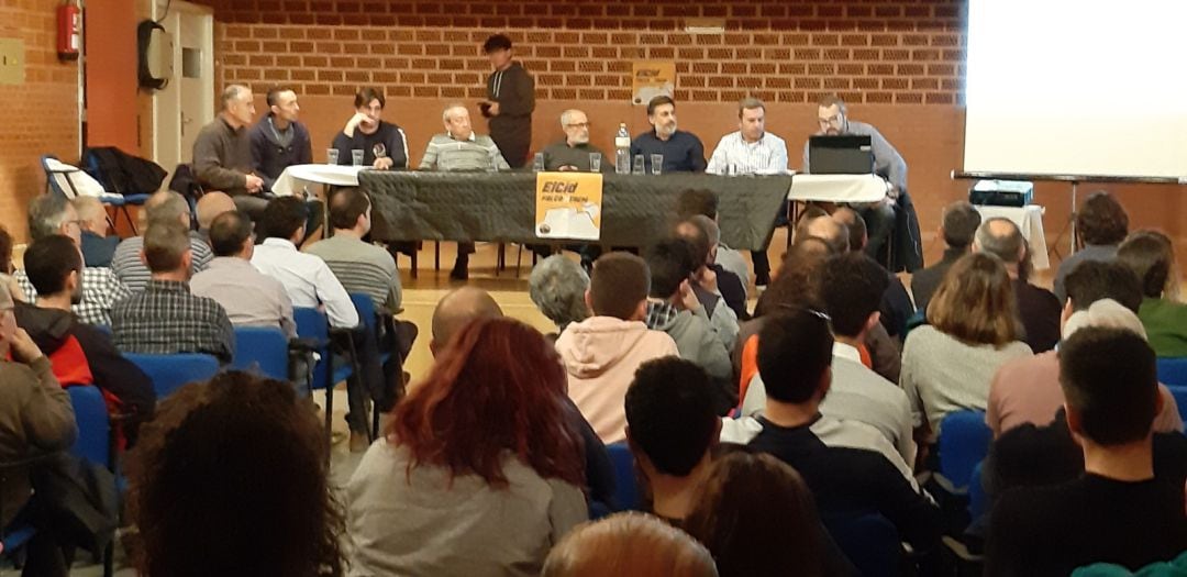 Organizadores de El Cid FalcoXtrem en la reunión de este miércoles