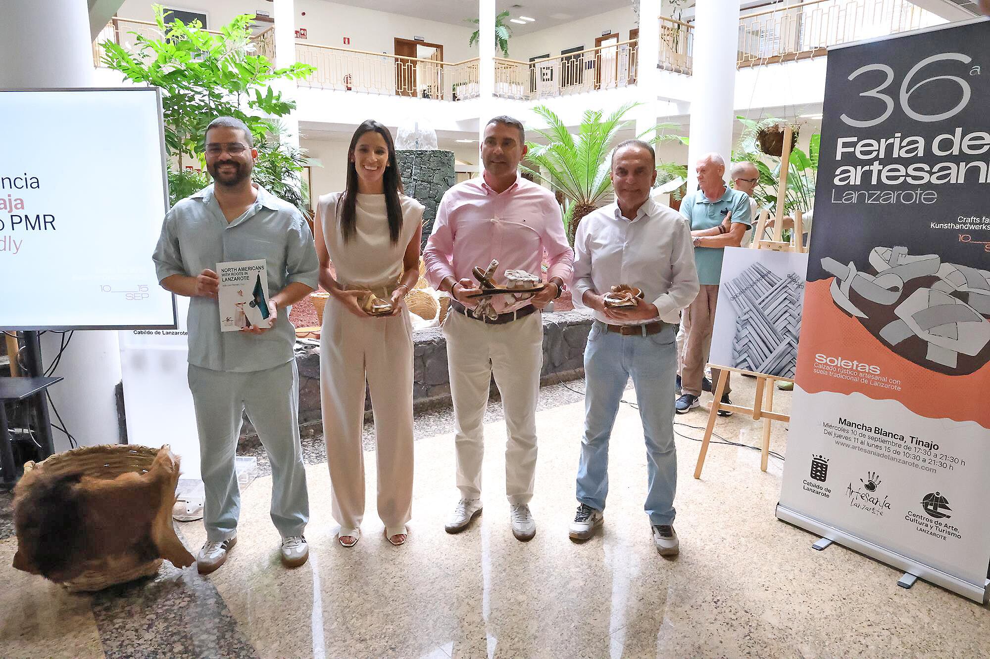 Presentación de la XXXVI Feria de Artesanía de Lanzarote.