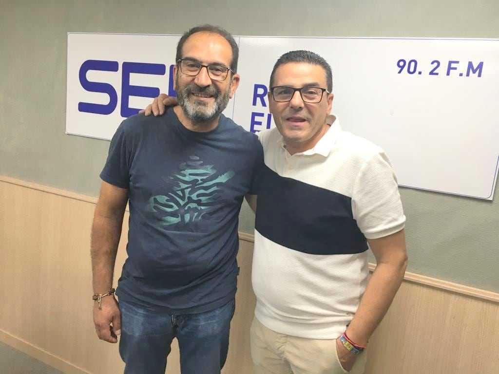 David Guardiola y Pedro García en Radio Elda Cadena SER