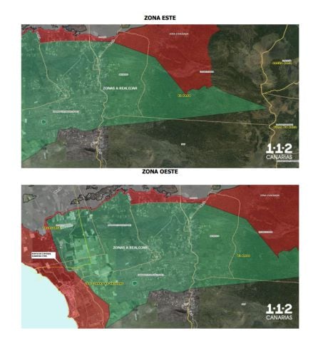 El mapa indica las zonas en verde a las que ya pueden acceder los vecinos