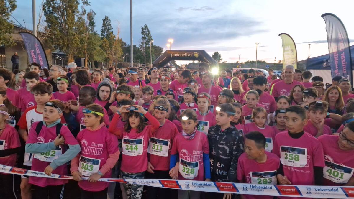 Juan Carlos Casterad, organizador de la Carrera Nocturna