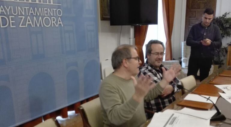 El Alcalde de Zamora, Francisco Guarido y el Concejal responsable de fondos europeos, Christoph Strieder, presentan el Proyecto de Desarrollo Urbano Sostenible de Zamora