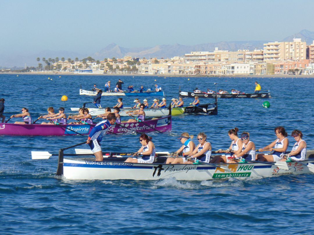 Una de las regatas de Santa Pola.