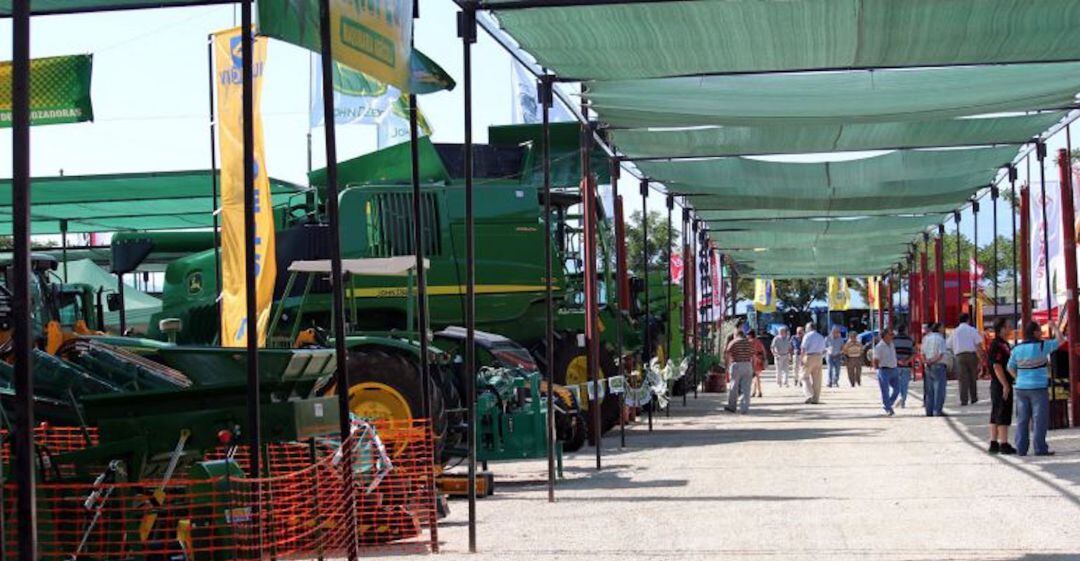 Exposición de la Feria de Maquinaria de Úbeda de la edición pasada