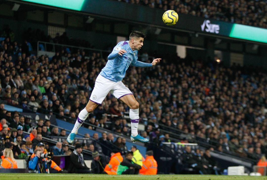 Manchester City defender Joao Cancelo during the English championship Premier League football match between Manchester City and Everton on January 1, 2020 at the Etihad Stadium in Manchester, England - Photo Nuno Guimaraes  ProSportsImages  DPPI 
 
 01012020 ONLY FOR USE IN SPAIN