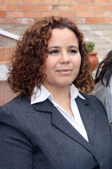 La mediadora social de Cunit, Fàtima Ghailan