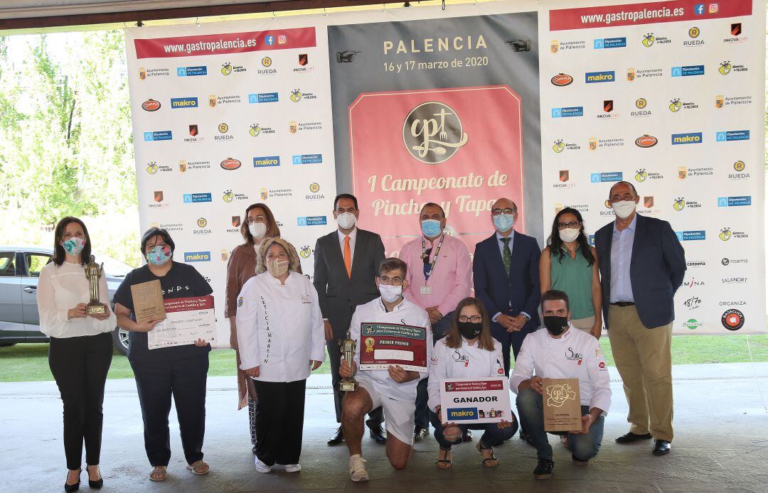 Ganadores del concurso gastronómico