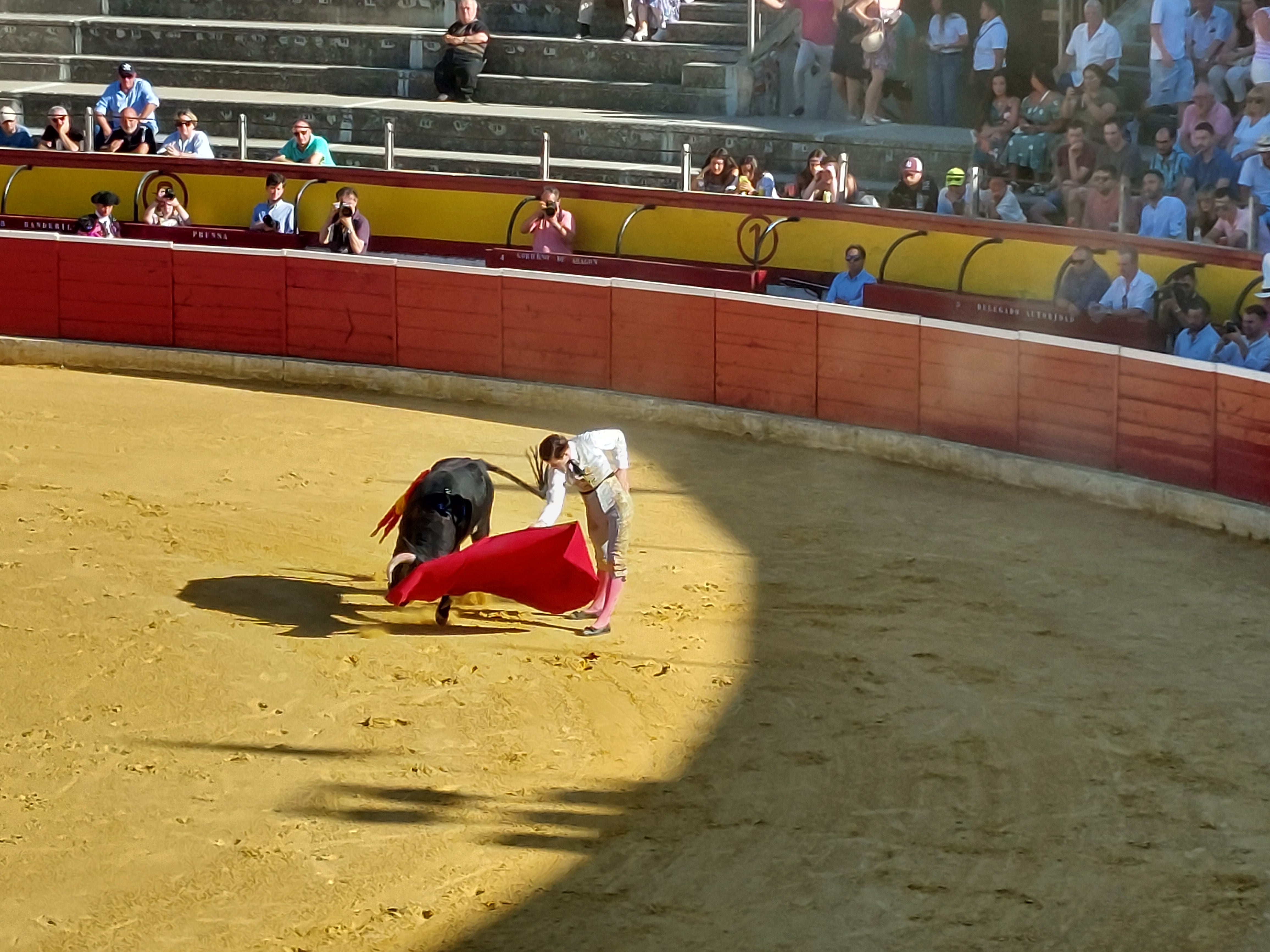 Imagenes de la novillada celebrada en Huesca