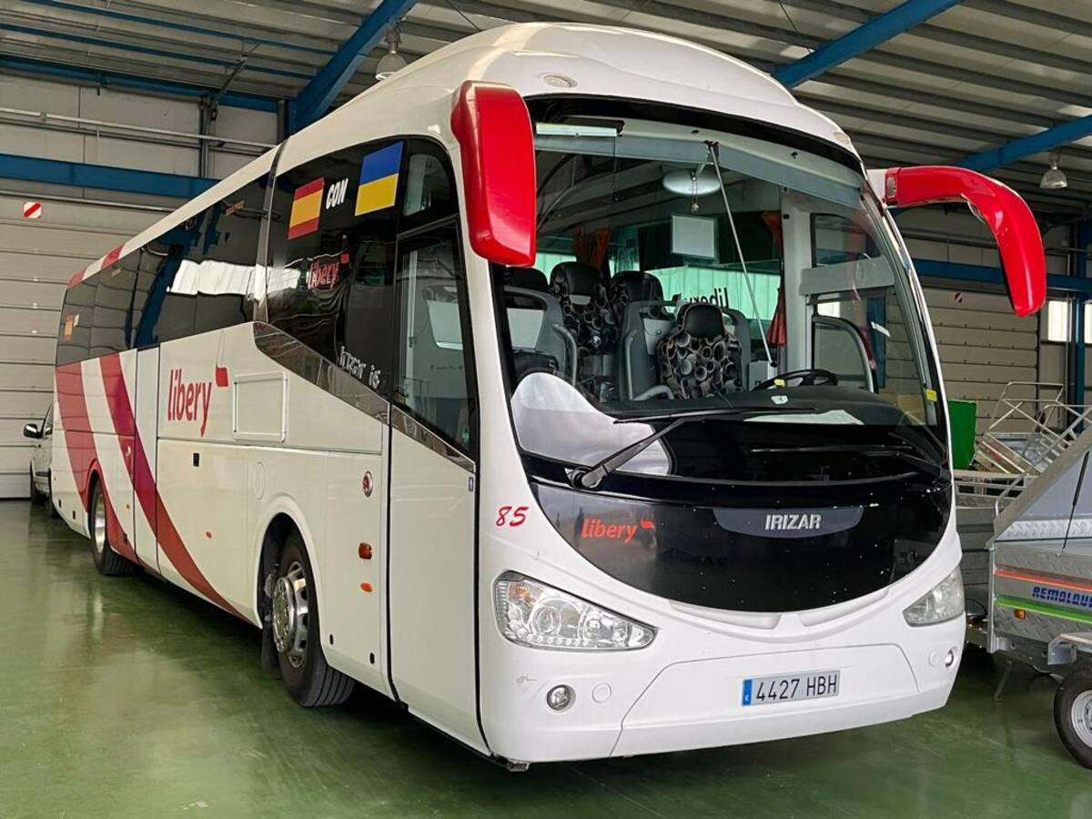 Un grupo de empresarios palentinos se une para acercar un autobús de refugiados ucranianos a Palencia