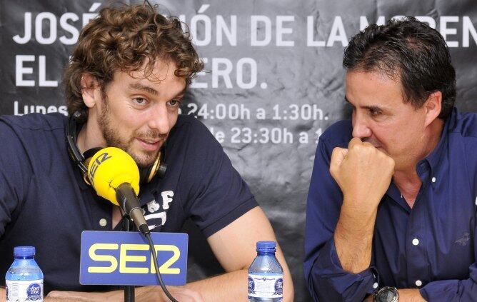 El Larguero, especial amb Pau Gasol, a Barcelona