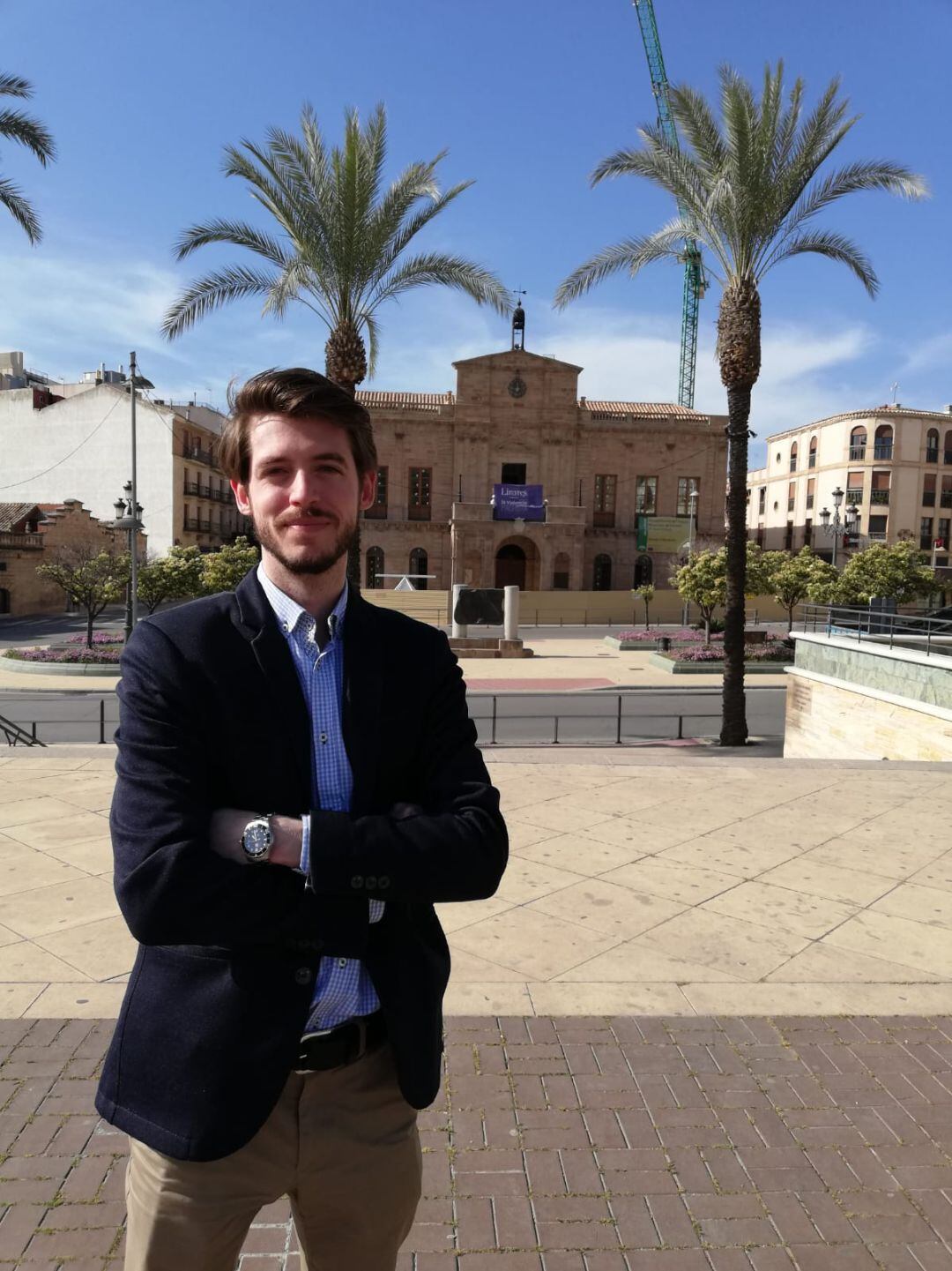 Javier Bris, candidato a la alcaldía de Linares