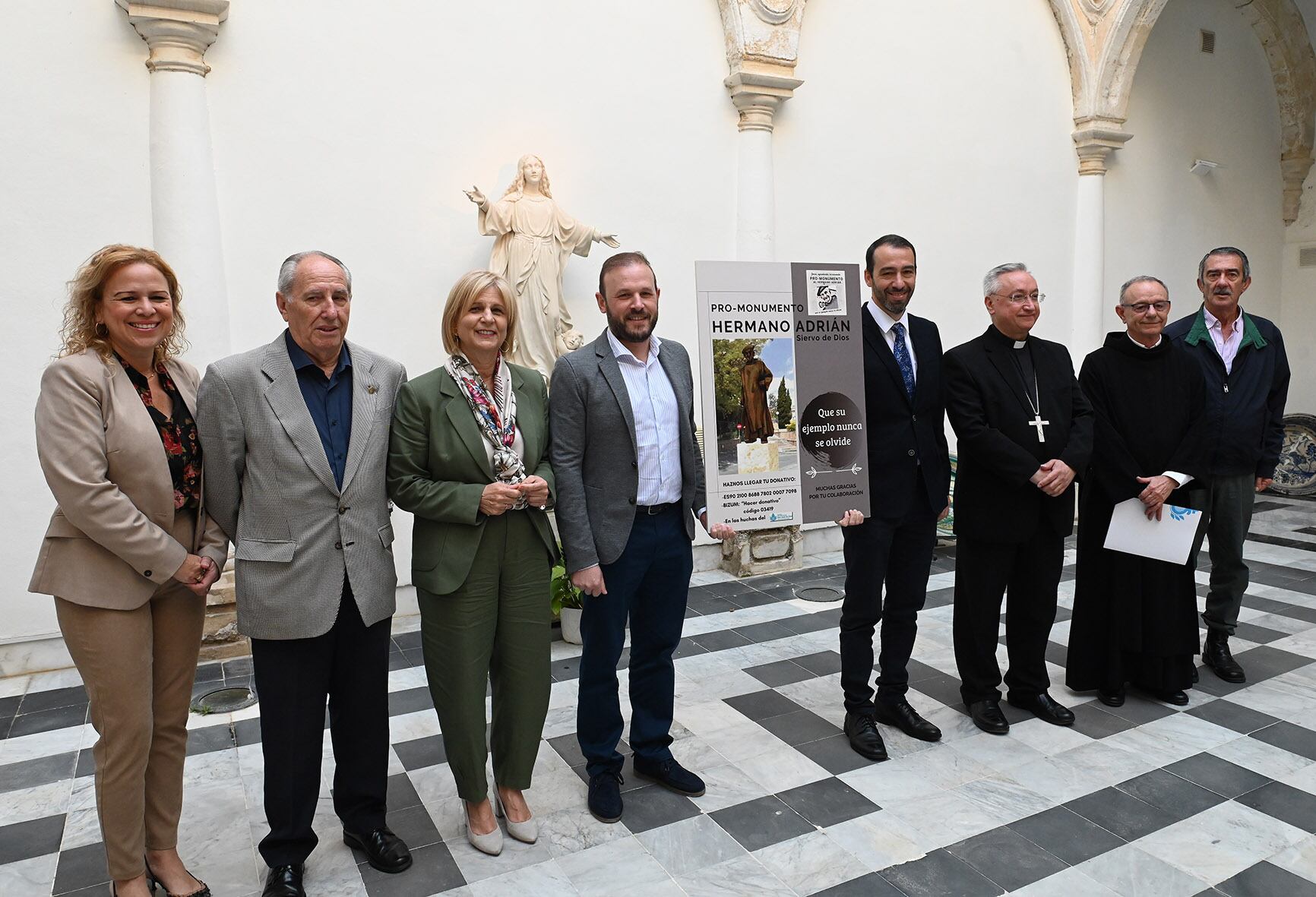 Presentación de la iniciativa en el palacio del Obispado Asidionia Jerez