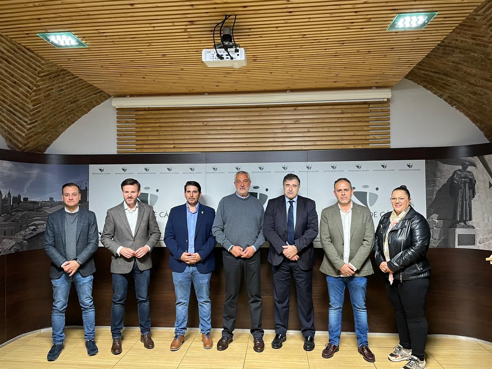 Presentación del &quot;Campus Experience&quot; de la Fundación Real Madrid y la Diputación Provincial de Cáceres