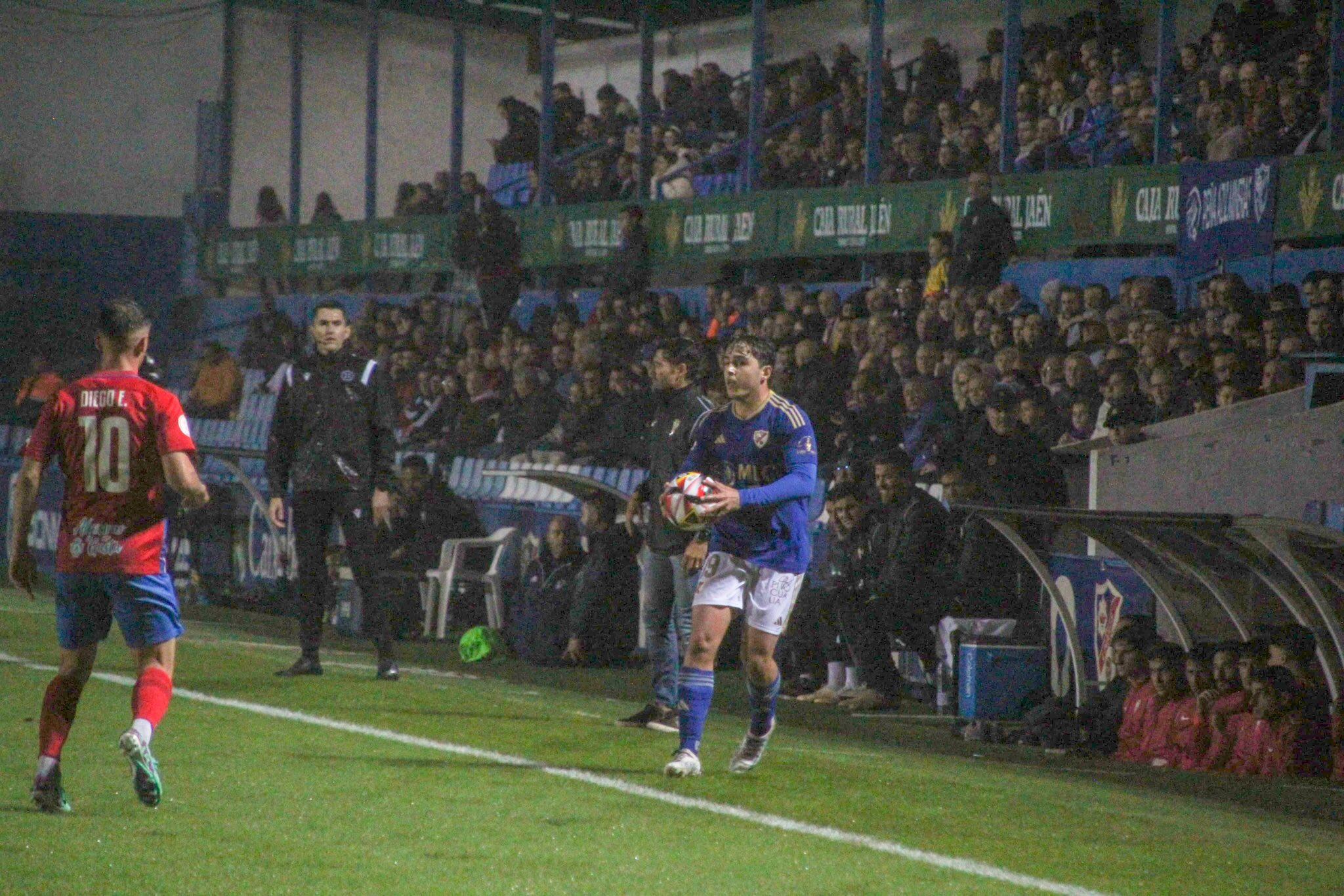 Un momento del partido