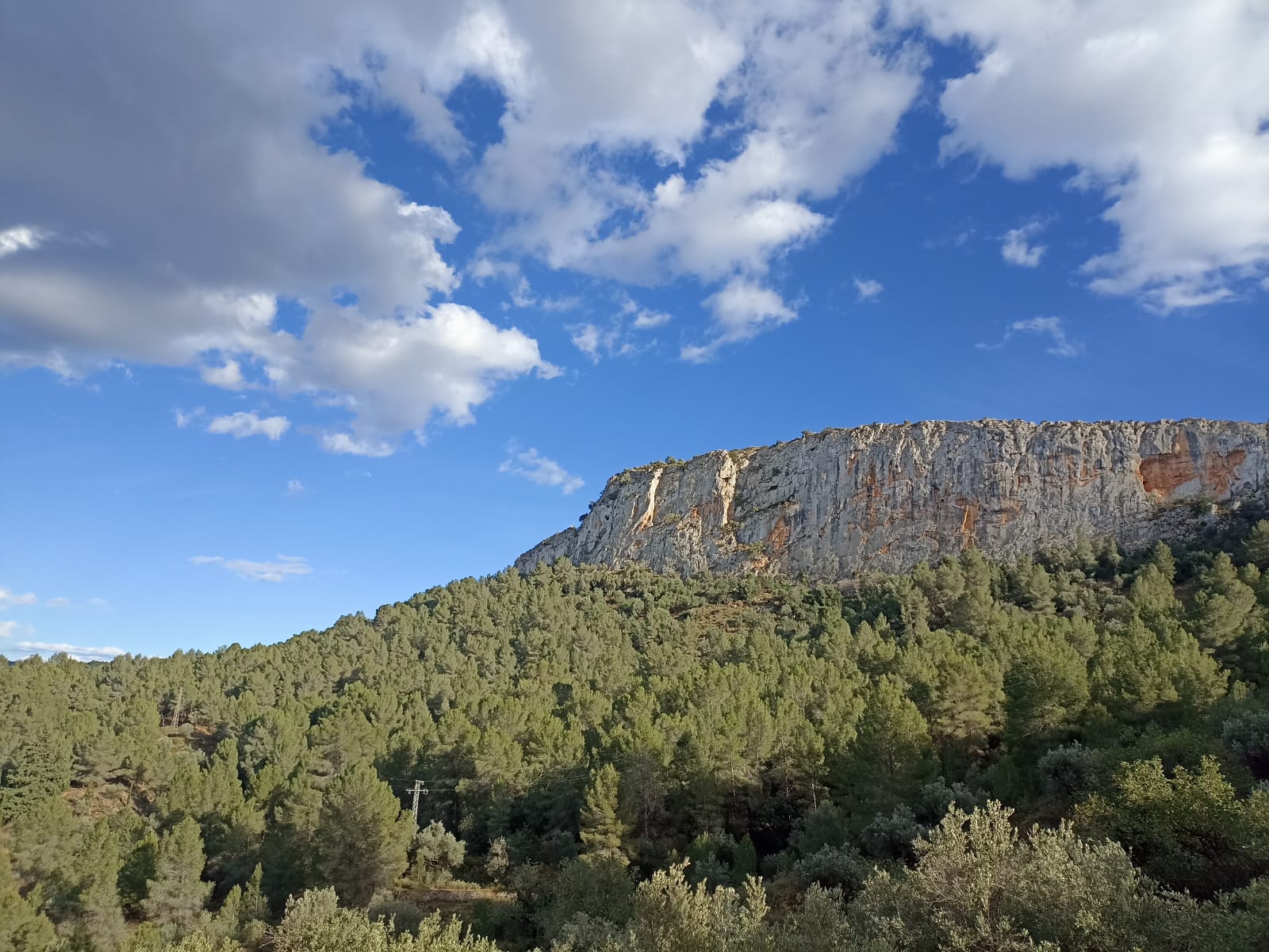 Imagen de archivo de la Sierra de Xàtiva. Fuente: Radio Xàtiva Cadena SER