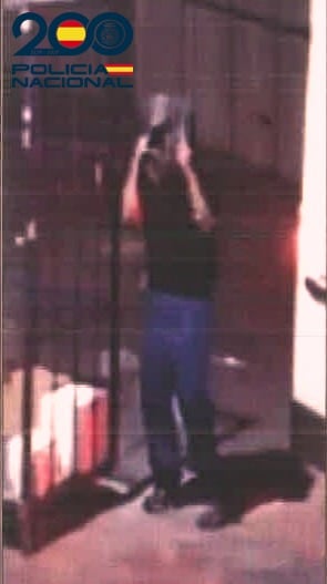 Las cámaras del entorno pudieron captar a los presuntos autores del robo