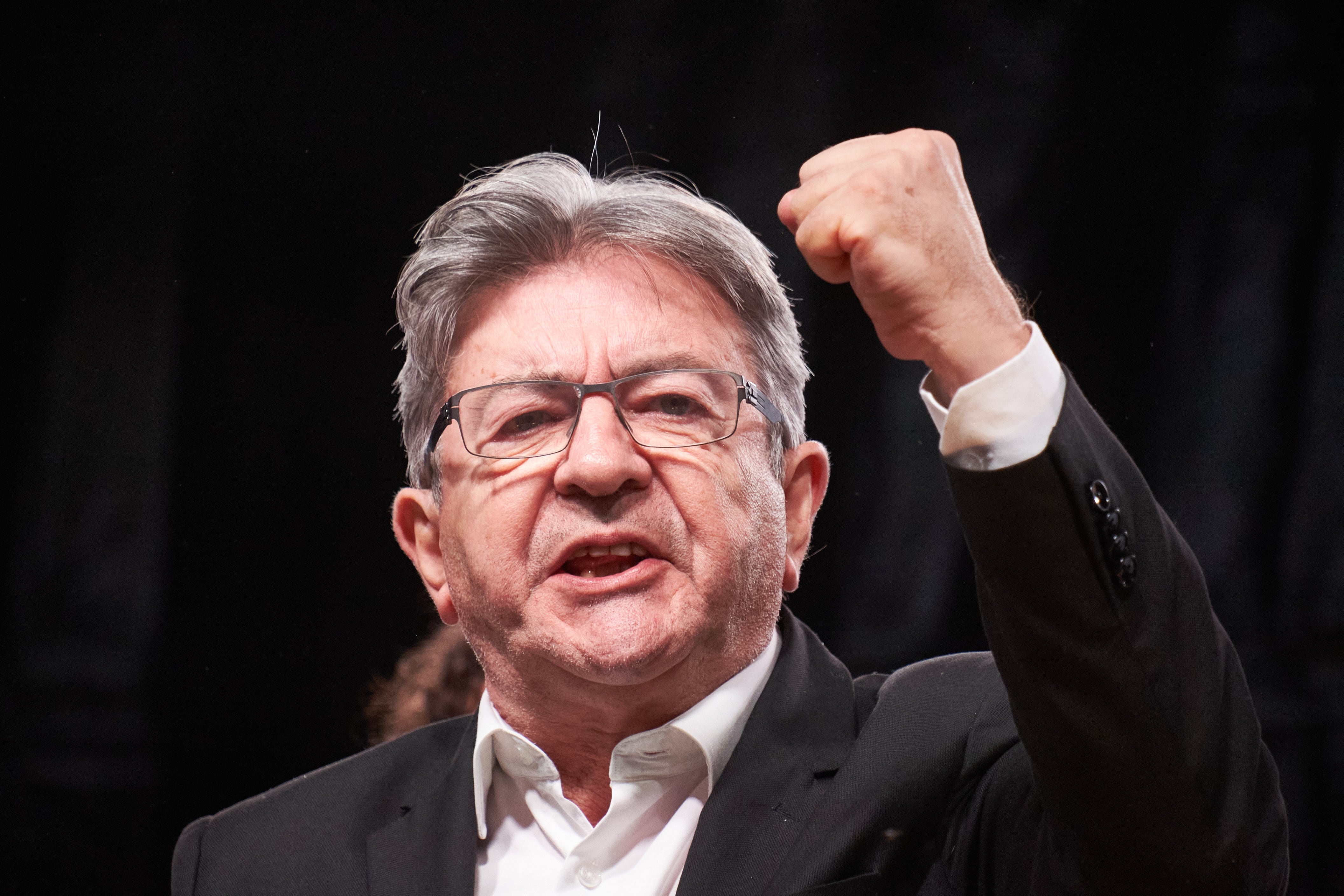 Jean Luc Mélenchon.