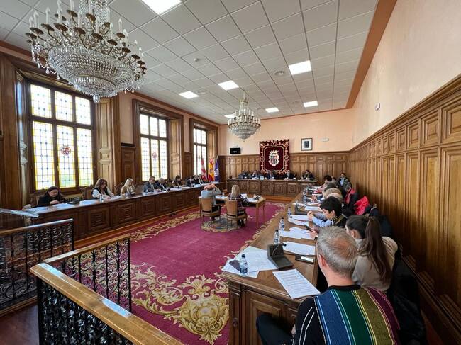 Pleno del Ayuntamiento de Palencia