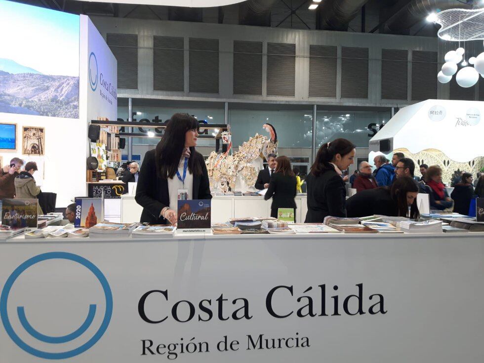 Stand de Costa Cálida-Región de Murcia en FITUR 2020