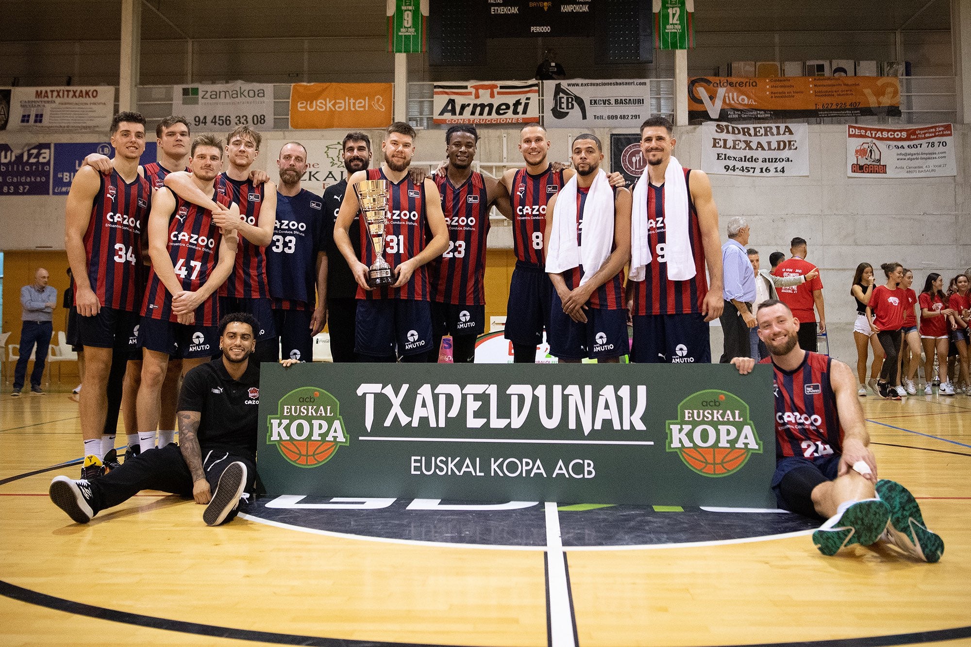 El Baskonia se llevó la Euskal Kopa durante la pretemporada.