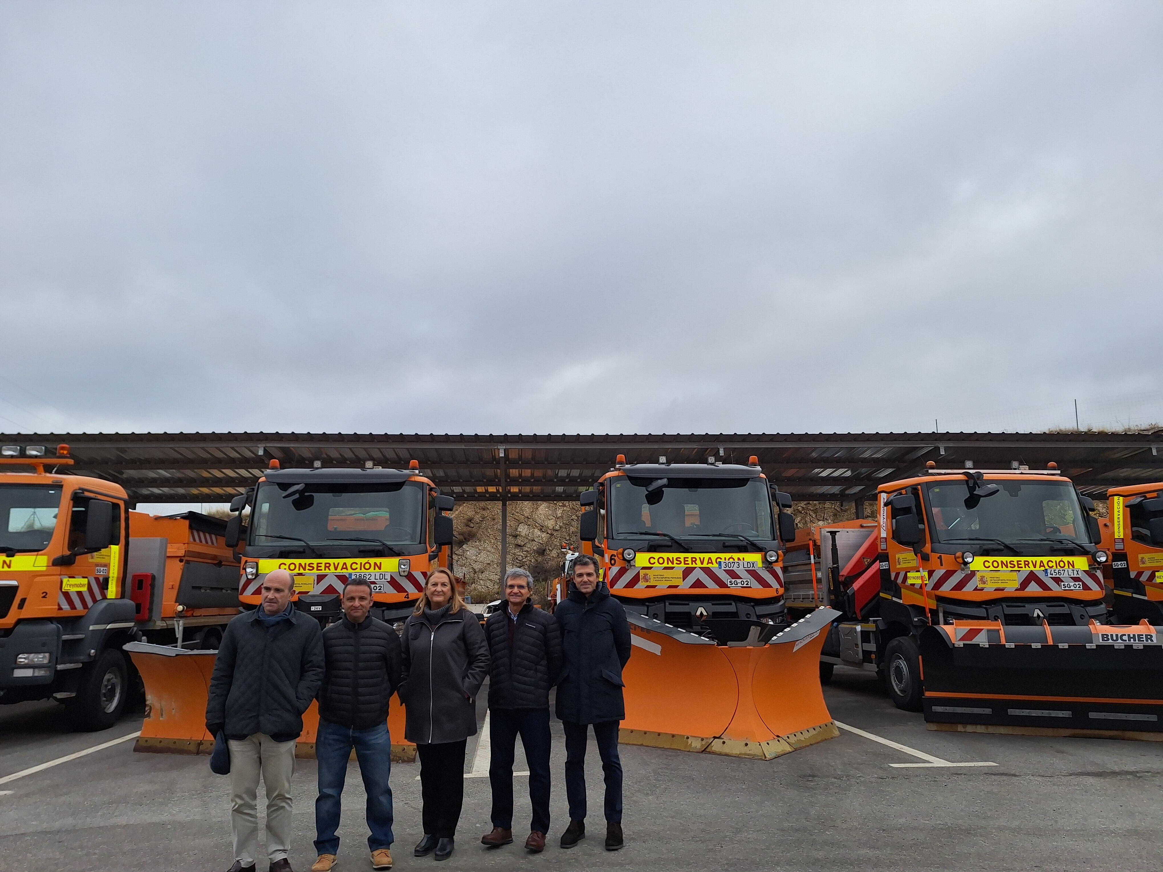 Presentación del dispositivo de vialidad invernal 2025 de la Subdelegación del Gobierno en Segovia