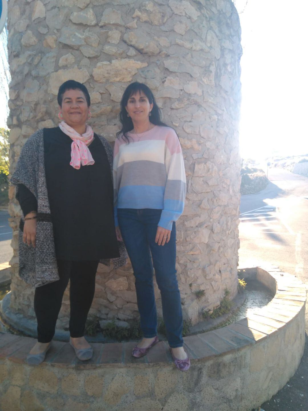 Nathalie Coning y María Isabele Reyes, números 2 y 1 de la candidatura socialista en Benitatxell.