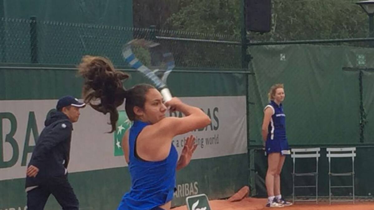 La francesa Salas frena a Paula Arias en el Roland Garros Junior
