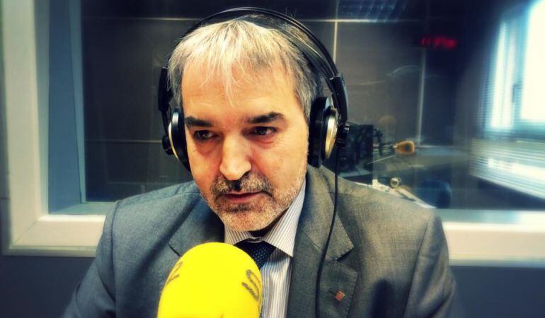 Joaquim Nin als estudis de la SER.