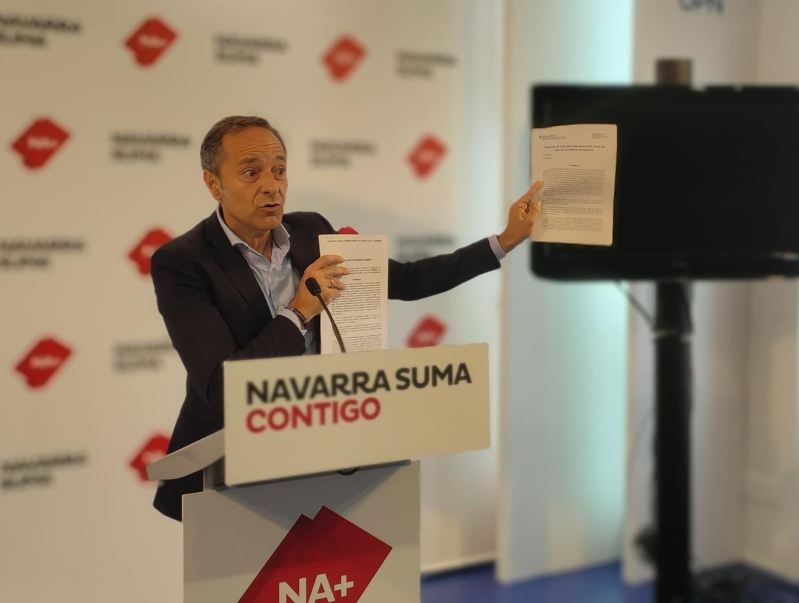 Juan Luis Sánchez de Muniáin, parlamentario de Navarra Suma