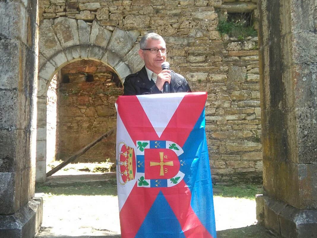 José Diego Rodríguez Cubero en una imagen de 2016 cuando recibió el XXX Botillo de Oro de Coalición por el Bierzo