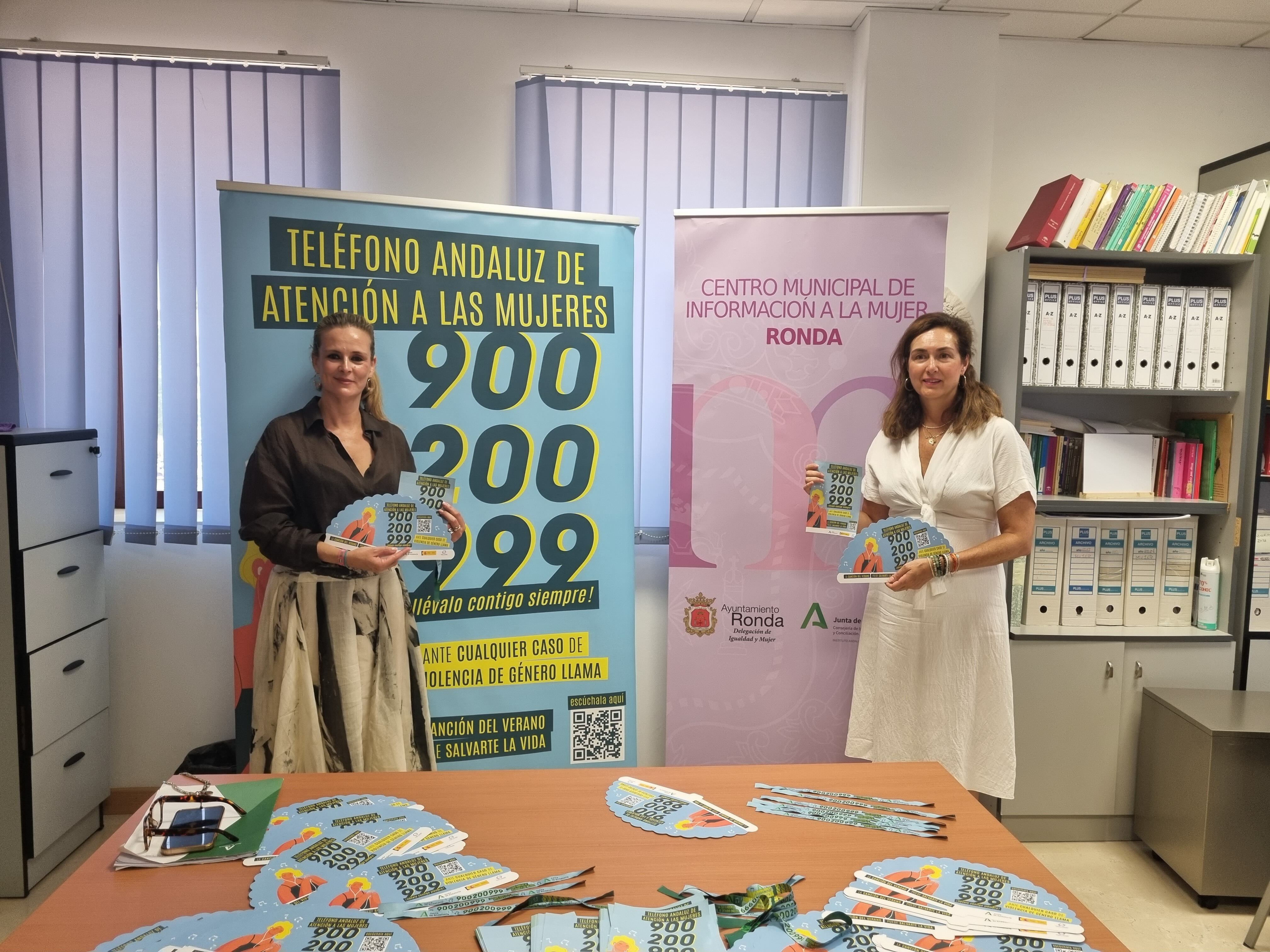 Remedios Cueto y Cristina Durán