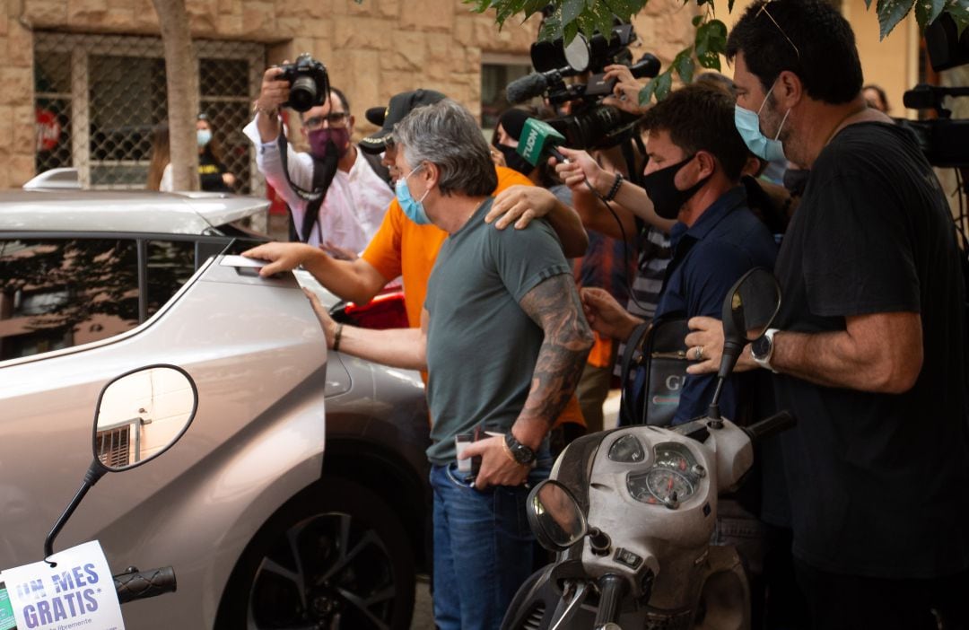 El padre y agente del jugador, Jorge Messi, en Barcelona