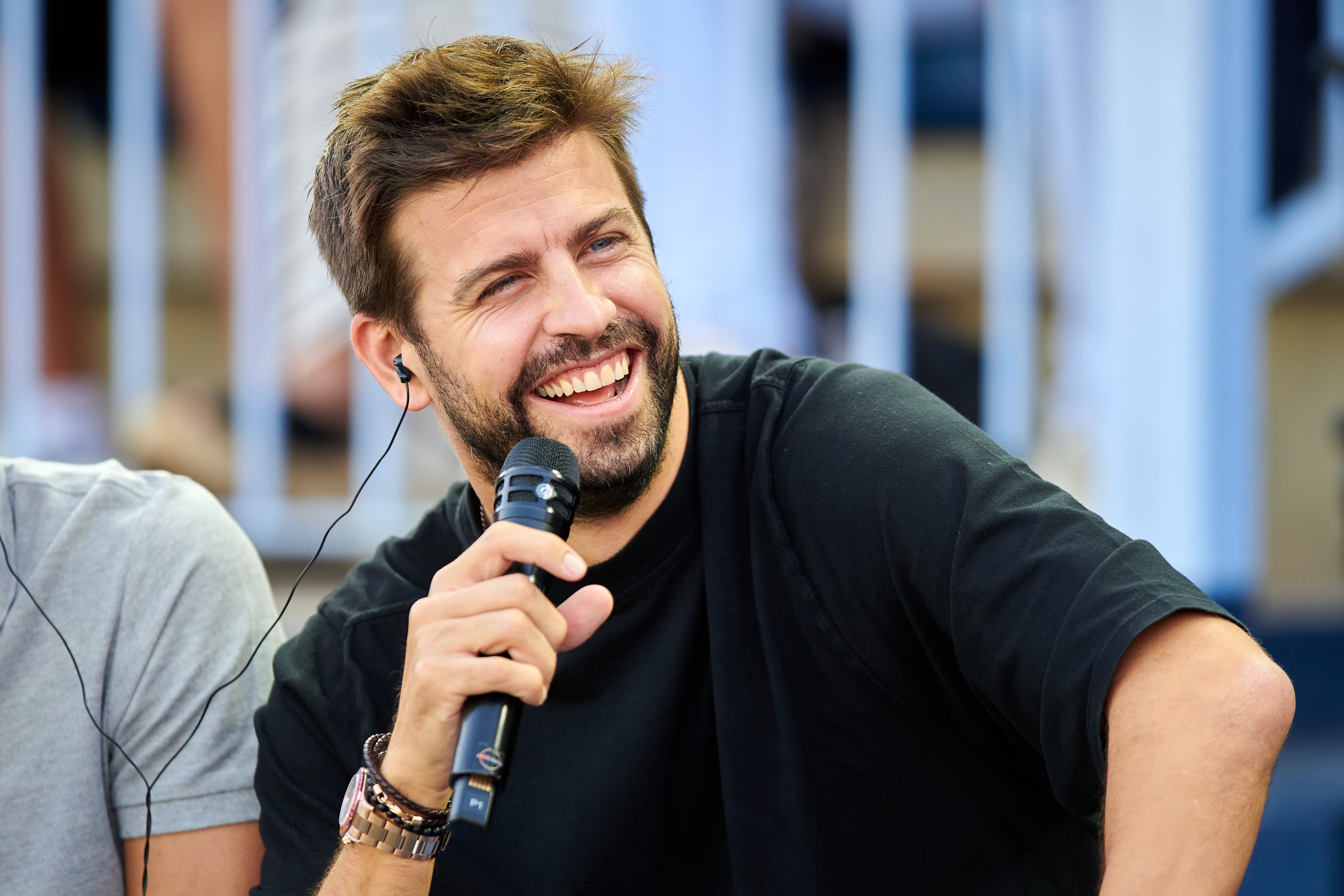 Piqué, durante un evento de la &#039;Kings League&#039;.