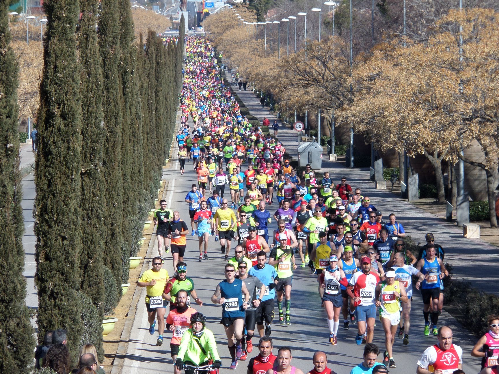 Imagen de archivo de la Media Maratón y 10K de la Muy Heroica ciudad de Valdepeñas (Ciudad Real)