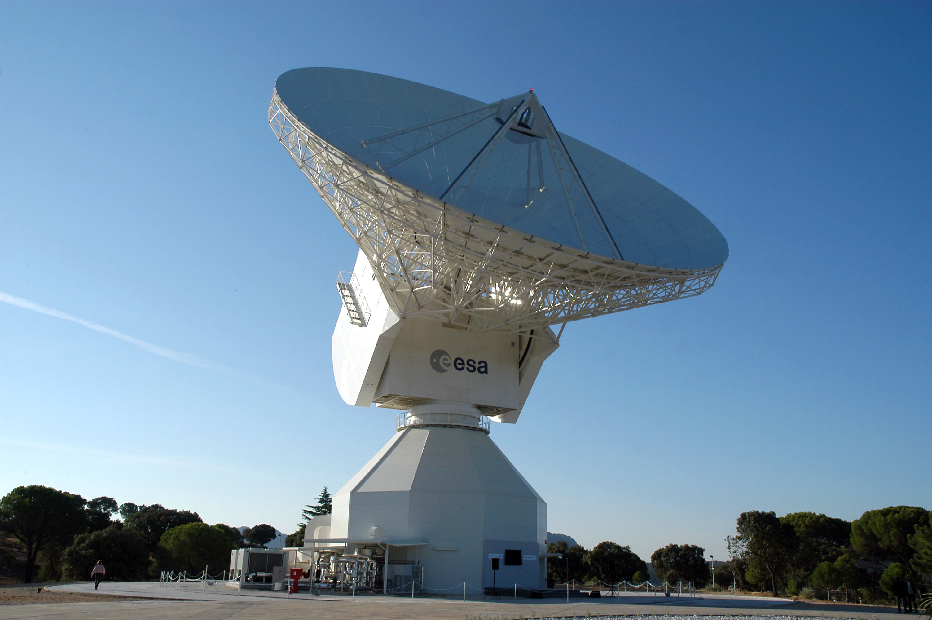 Antena de la Agencia Espacial Europea ESA en Cebreros./ESA