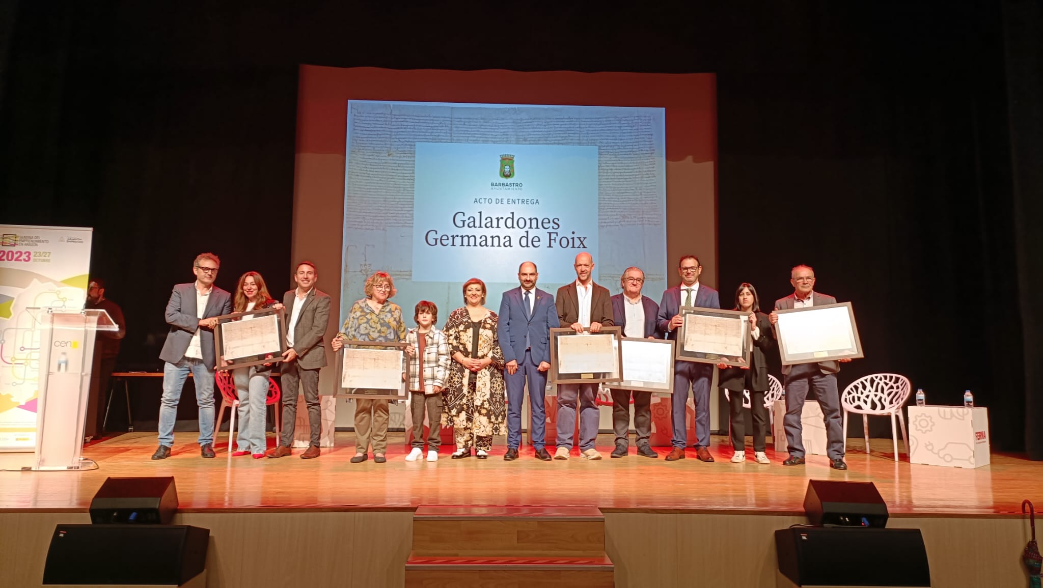 Entrega Galardones Germana de Foix