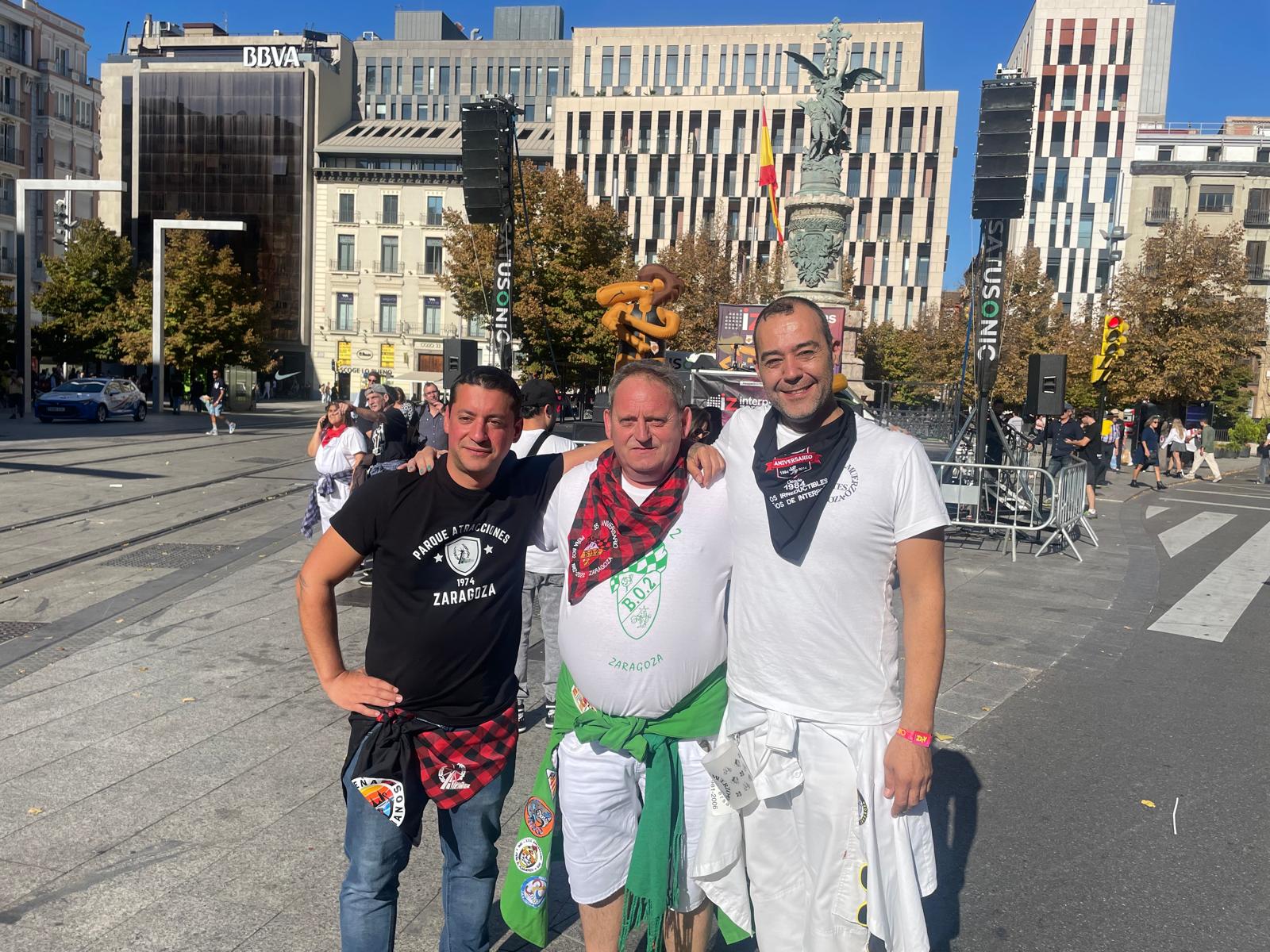 Algunos de los protagonizas de la jornada.