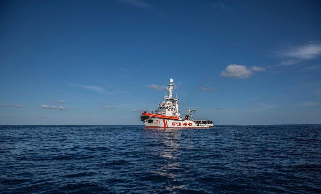 El barco de la ONG Proactiva Open Arms.