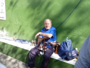 Antonio Vera Blasco &quot;Tolito&quot; al término de una Carrera y Marcha de Montaña