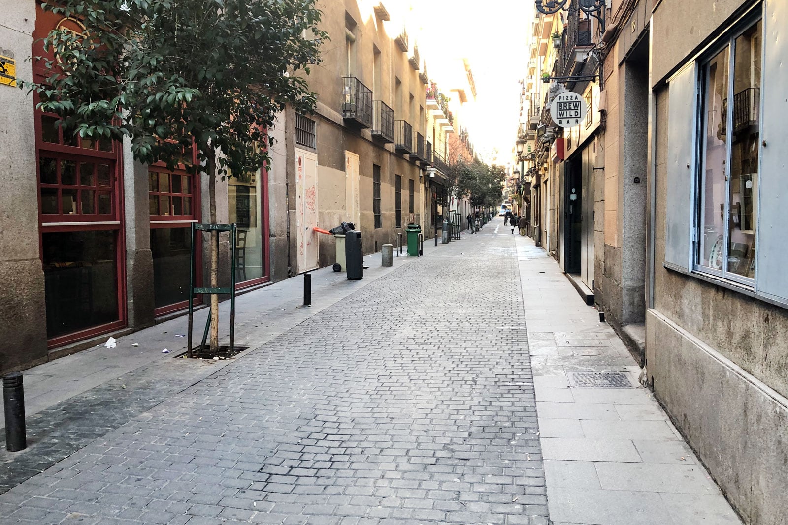 La calle Echegaray de Madrid se encuentra en el Barrio de las Letras