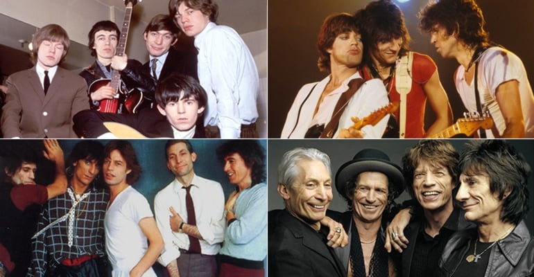 Los Rolling Stones desde sus inicios hasta la actualidad