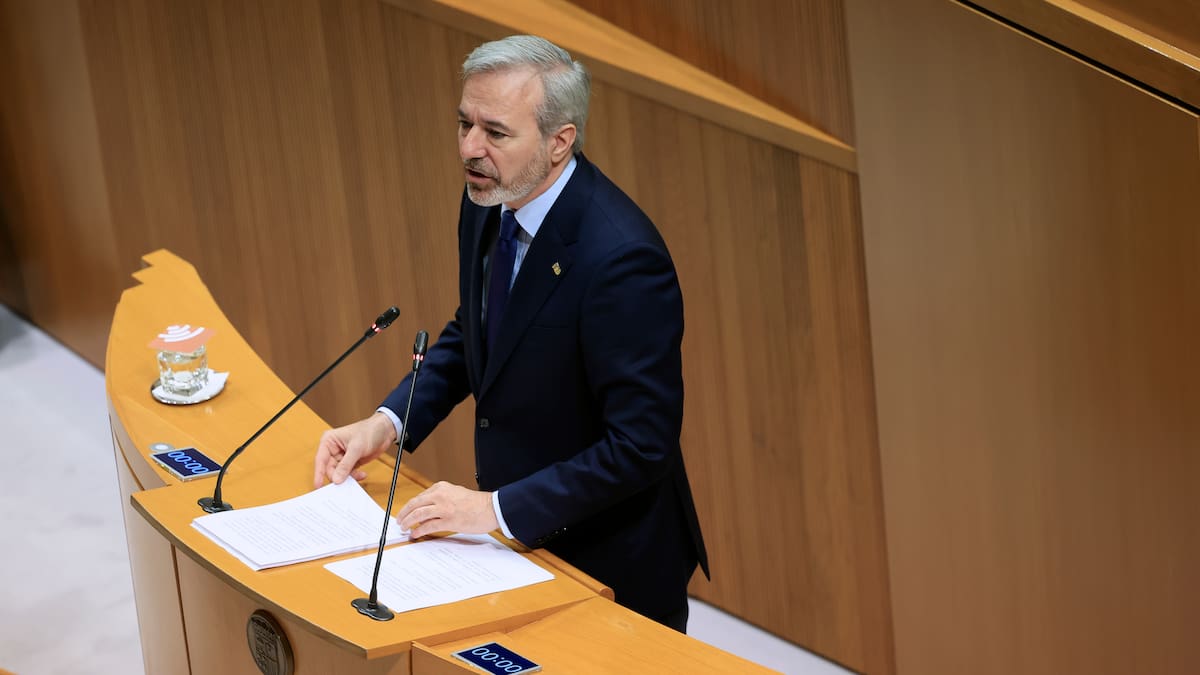 Azcón a la izquierda sobre la prioridad nacional: "Dejen de rasgarse las vestiduras"